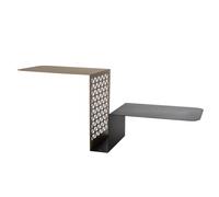 consolle mensola scalea Beige ,nero in Ferro 100x30x40hcm