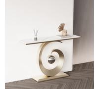 Consolle moderna e minimalista da posizionare dietro il divano,Base in metallo;può essere posizionato un o nell'ingresso,Adatto a ingresso,soggiorno camera letto(B,100*30*80cm/39.4*11.8*31.5in)