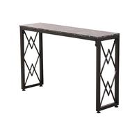 Consolle per divano, consolle stretta, tavolo consolle | Tavolo stretto per ingresso divano | moderna casa colonica | struttura moderna | gambe geometriche in metallo | per ingresso, corridoio,