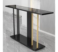Consolle per divano, tavolo consolle stretto, tavolo da ingresso, tavolo consolle, tavolo d'accento industriale, tavolo d'accento lungo, per decorazione e organizzazione, per soggiorno