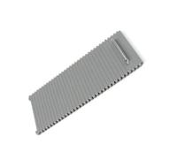 Consolle Portabevande Compatibile Con Skoda Per Superb 2009-2015 Coperchio Del Supporto Della Tazza Dell'acqua Tazza Bevanda Supporto Dell'acqua Piastra Copertura Tapparella Cieca 3T08625312A0(Gray)