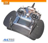Consolle Trasmettitore Ahltec - Spektrum DX18 & QQ / Gfk Nero O Vero Carbonio