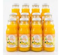 Consorzio Motta - ACE-B bevanda a base di Arancia, Carota, Limone e Bergamotto Senza Conservanti, Ricco di Vitamine, Pack 12x 200 ml