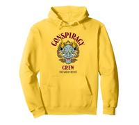 Conspiracy Crew The Great Resist (Citazione & Dragon Graphic) Felpa con Cappuccio