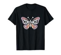 Constance Butterfly - Personalizzato Carino Nome Word Art Maglietta