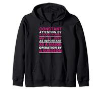 Constant Attention By A Good Nurse Funny Nursing Nurses Felpa con Cappuccio