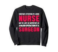 Constant Attention By A Good Nurse Surgeon Nursing Nurses Felpa