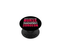 Constant Attention By A Good Nurse Surgeon Nursing Nurses PopSockets PopGrip Adesivo