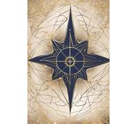 Constellation Compass Journal: 6x9 Astrology Notebook with Star Map and Cosmic Vibes
