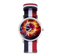 Constellation Pillar of Creation, orologio al quarzo personalizzato con numeri arabi, orologio da polso con cinturino regolabile per uomo e donna