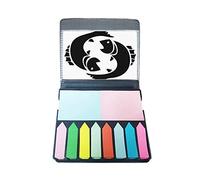 Constellation Pisces Zodiac Sign Self Stick Note Color Page evidenziatore Scatola