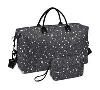 Constellations and Stars - Borsa da viaggio astronomica con tracolla regolabile, per trekking, grande capacità
