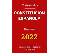 Constitución española: texto consolidado en vigor