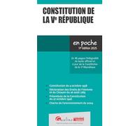 Constitution de la Ve République: Texte intégral en vigueur