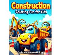 Construction Coloring Fun for Kids: different levels of difficulty