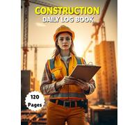 Construction Daily Log Book | Worksite Project & Activity Tracker: 120 Pages to Record Daily Site Work, Crew Tasks & Project Progress