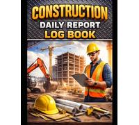 CONSTRUCTION DAILY REPORT LOG BOOK: JOBSITE ACTIVITY TRACKER FOR SUPERVISORS AND PROJECT MANAGERS