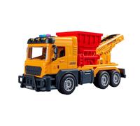 Construction Dump Truck Toy, Electric Sound And Light Dumper Vehicle, Interactive Engineering Transport Truck Toy, Durrable Kids Construction Play Vehicle, Fun Learning Adventure Toys For Farm Sand