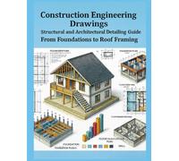 Construction Engineering Drawings: Structural and Architectural Detailing Guide: From Foundations to Roof Framing