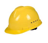 Construction Hard Hat, Safety Hard Hat, Comfortable Vented Protective Helmet, Adjustable Head Protector, Shock-Absorbing Design, Ideal for Outdoor Work, Costruzione, Industrial