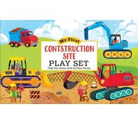 Construction Site Fold-Out Play Set (Includes 22 Durable P (General merchandise)