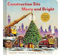 Construction Site: Merry and Bright: A Christmas Lift-the-Flap Book (Goodnight, Goodnight Construction Site)