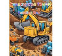 CONSTRUCTION TRUCK COLORING BOOK