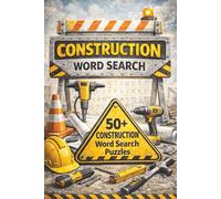 Construction Word Search Puzzle Book: Word Searches with Easy to Read Print about Construction, Building, Architecture and More | 6x9 inches, 110 ... for Vacations, Holiday Times, and Free Times