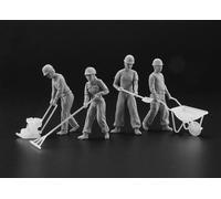 HASEGAWA 1/35 CONSTRUCTION WORKER SET A