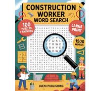 Construction Worker Word Search: A Relaxing Word Search Puzzle Book for Construction Workers
