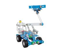 Constructor Atlas - Set di costruzione in metallo - 211 pezzi - Camion navicella da montare - Cofanetto STEM da 8 anni