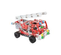 Constructor Fire Engine - Set di costruzione in metallo - 314 pezzi - Camion dei pompieri da assemblare - STEM da 8 anni