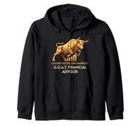 Consulente finanziario Bull Market Finance Professione Agente di Cambio Felpa con Cappuccio