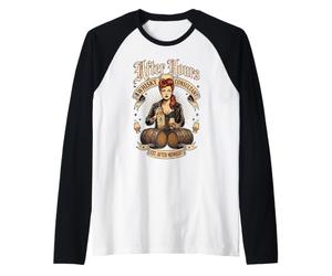Consulente per Il Whisky Dopo l'orario di Apertura Maglia con Maniche Raglan