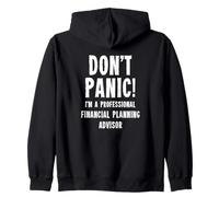 Consulente per la Pianificazione finanziaria Felpa con Cappuccio