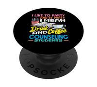 Consulente scolastico Bere caffè Consulenza Studenti PopSockets PopGrip Adesivo
