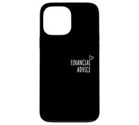 Consulenza finanziaria Amante Uomini Donne Soldi Ricchezza Budget Investire Custodia per iPhone 13 Pro Max