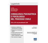 Consulenza psichiatrica e psicologica nel processo civile