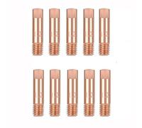 Consumabili Mig 1,2 Mm 10 Pezzi Punta Guidafilo, Ugello Saldatrice Filo, Punta di Contatto in Rame Suggerimenti per I Contatti di Saldatura per Consumabili Torcia 15Ak Mig/Mag (10 Pezzi 15AK 1.2 mm)