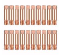 Consumabili Mig 1,2 Mm 20 Pezzi Punta Guidafilo, Ugello Saldatrice Filo, Punta di Contatto in Rame Suggerimenti per I Contatti di Saldatura per Consumabili Torcia 15Ak Mig/Mag (1,2)