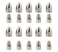 Consumabili per elettrodi per ugelli per taglierina al plasma P80 con punte e kit per componenti di ricambio modello BTC800DP per torcia P-80 Aperture 1.1mm 10 sets