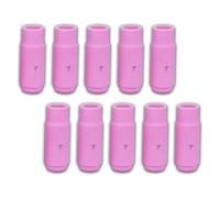 Consumabili SET Ugelli Del Gas in Ceramica Torcia Tig Grandezza 7 | 10 pezzi