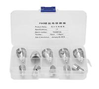 Consumabili Taglio al Plasma P-80 10 Pezzi Set Ugello Elettrodo 1,7 mm 5+5 per Torcia da Taglio Professionale Alta Durata e Precisione per Professionisti del Taglio al Metallo