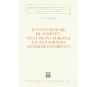 Consumatore di alimenti nell'unione e