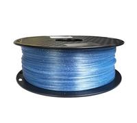 Consumatori di stampa 3D PLA 1,75 mm Crystal Flash Consumables Precisione +/- 0,03 mm, spool da 1 kg,Deep blue