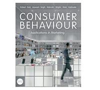 Consumer Behaviour: Applications in Marketing