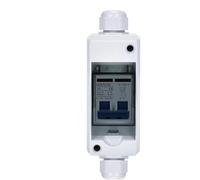 Consumer Unit,Pannello Interruttore Circuito Sezionatore PV DC AC1000V Scatola di sezionamento dell'energia solare Interruttore automatico impermeabile(25A)