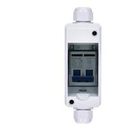 Consumer Unit,Pannello Interruttore Circuito Sezionatore PV DC AC1000V Scatola di sezionamento dell'energia solare Interruttore automatico impermeabile(10A)