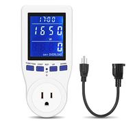 Consumi del monitor di uso elettrico,Home Electricity Usage Monitor, Tensione Energia Amps Kill Meter Tester con Retroilluminazione, Protezione da sovraccarico, Display a 7 modalità, Watt Meter Power