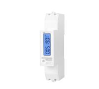 Consumo energetico in uscita a impulsi AC 220V 100A RS485 del contatore di energia visualizzatore digitale della guida DN monofase